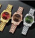 NIBOSI Men's Quartz Watch – Classic Roman Numeral Design
